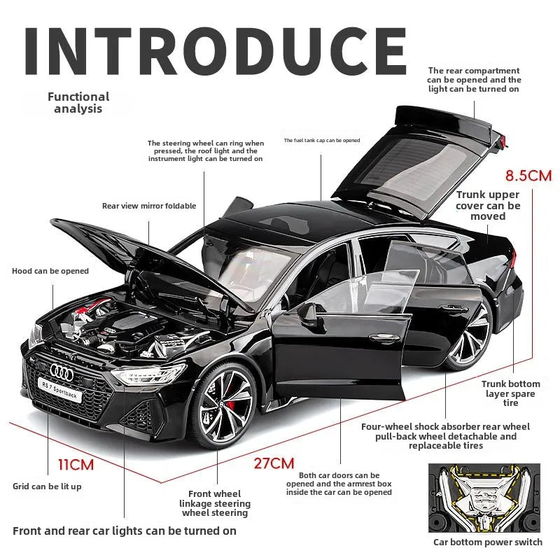 🚗 AUDI RS7 1:18 PREMIUM