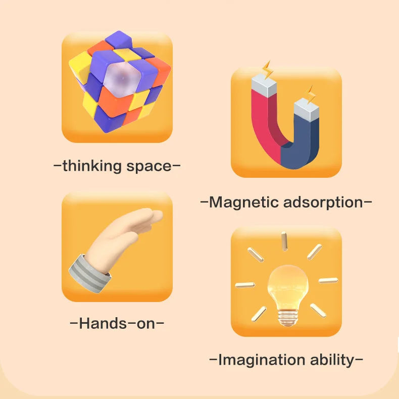 MAGNIPLAY™ | CREA, CONSTRUYE Y JUEGA SIN PARAR